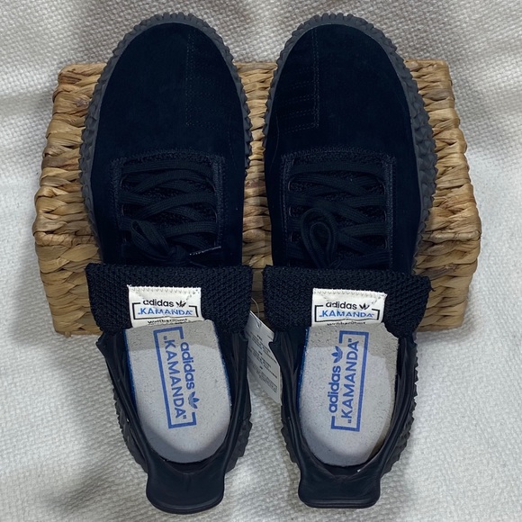 Adidas Mens Original Kamanda "Triple Black" BD7903 - Picture 4 of 8